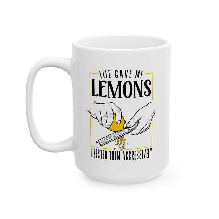 LIfe Gave Me Lemons White Mug