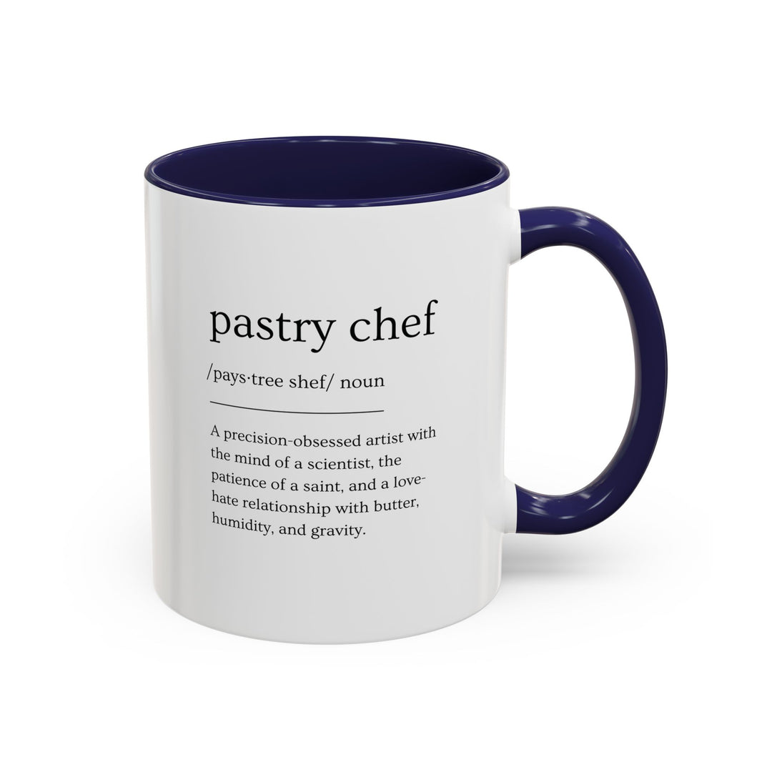 Pastry Chef Definition Color Accent Mug