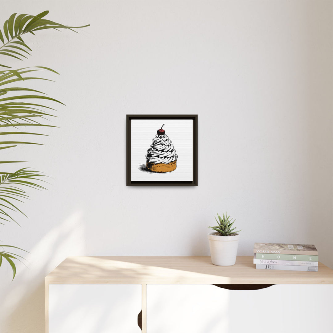 Mont Blanc Canvas with Floating Frame