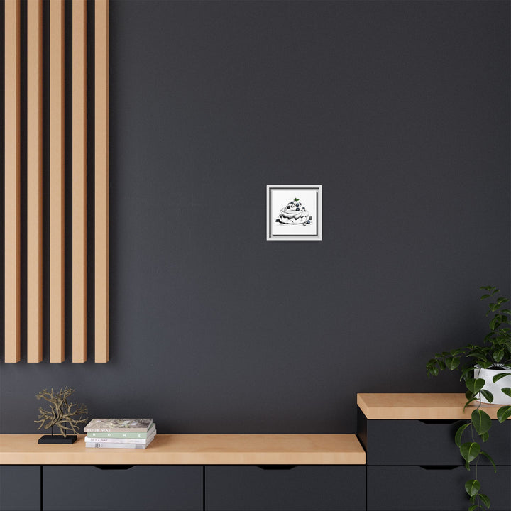 Pavlova Canvas with Floating Frame