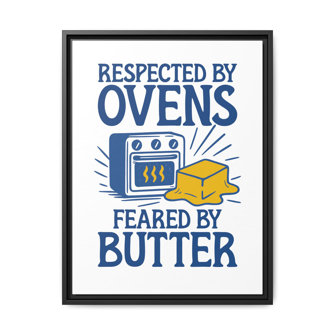 Feared by Butter Framed Canvas