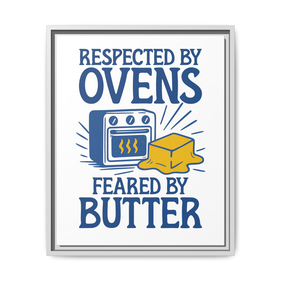 Feared by Butter Framed Canvas