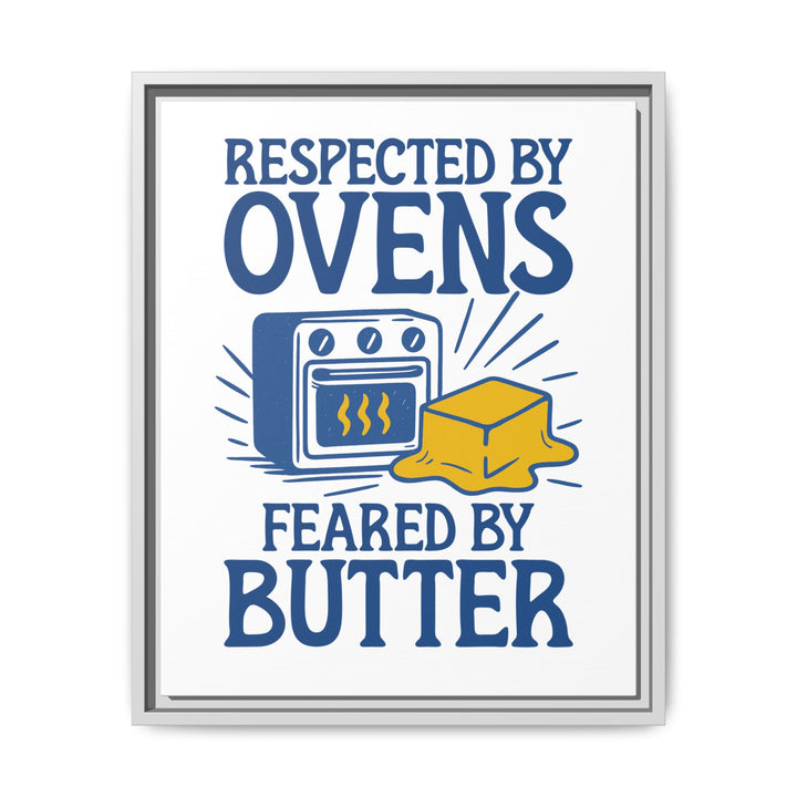 Feared by Butter Framed Canvas