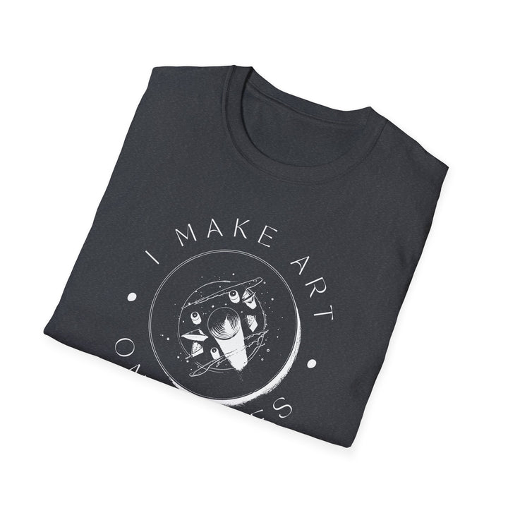 I Make Art on Plates Unisex T-Shirt