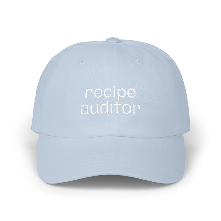 Recipe Auditor Embroidered Hat