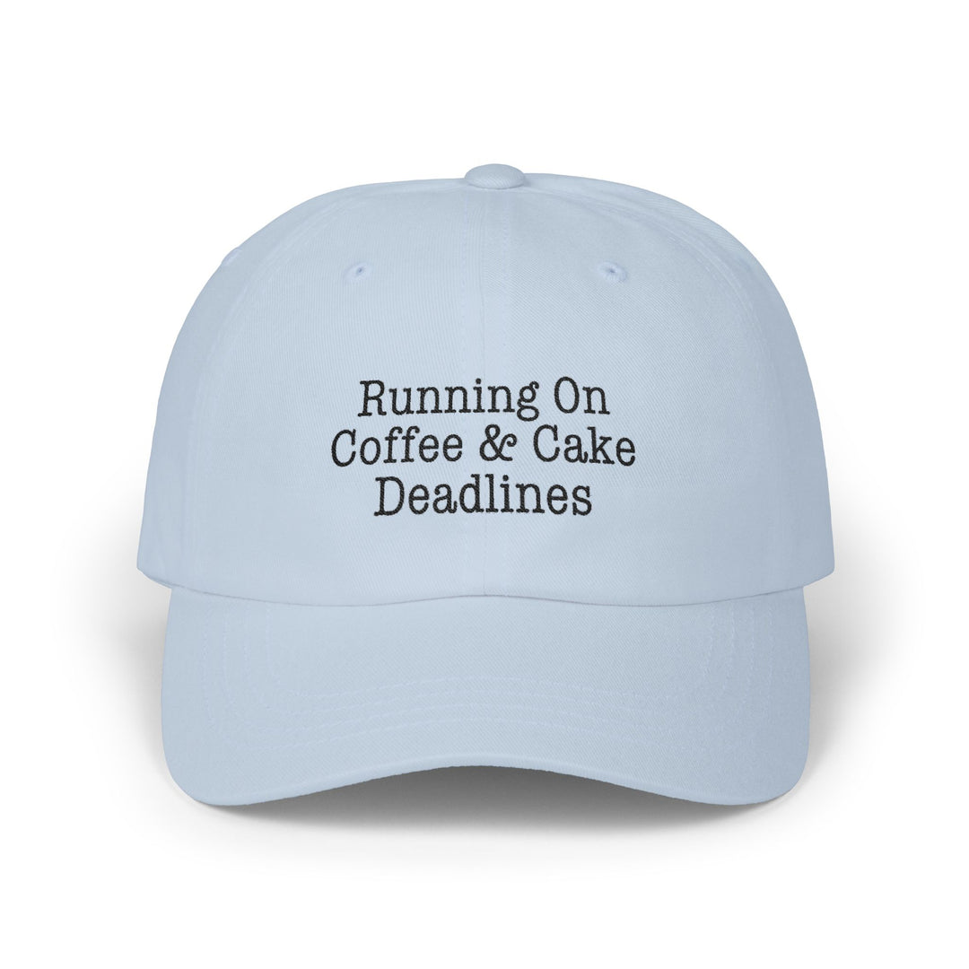 Coffee & Cake Deadlines Embroidered Hat