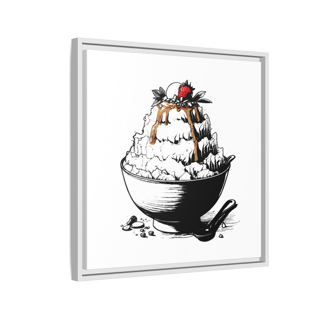 Bingsu Canvas with Floating Frame