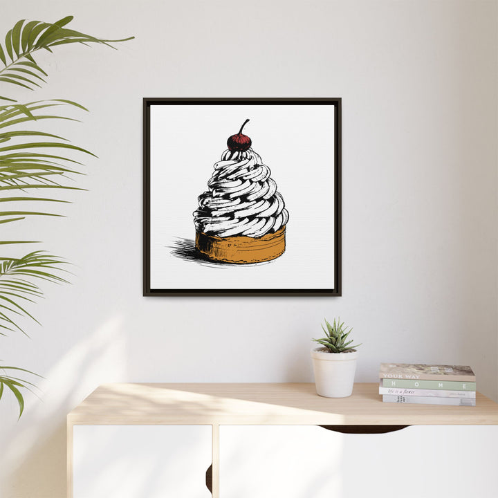 Mont Blanc Canvas with Floating Frame