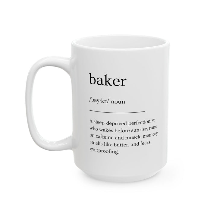Baker Definition White Mug