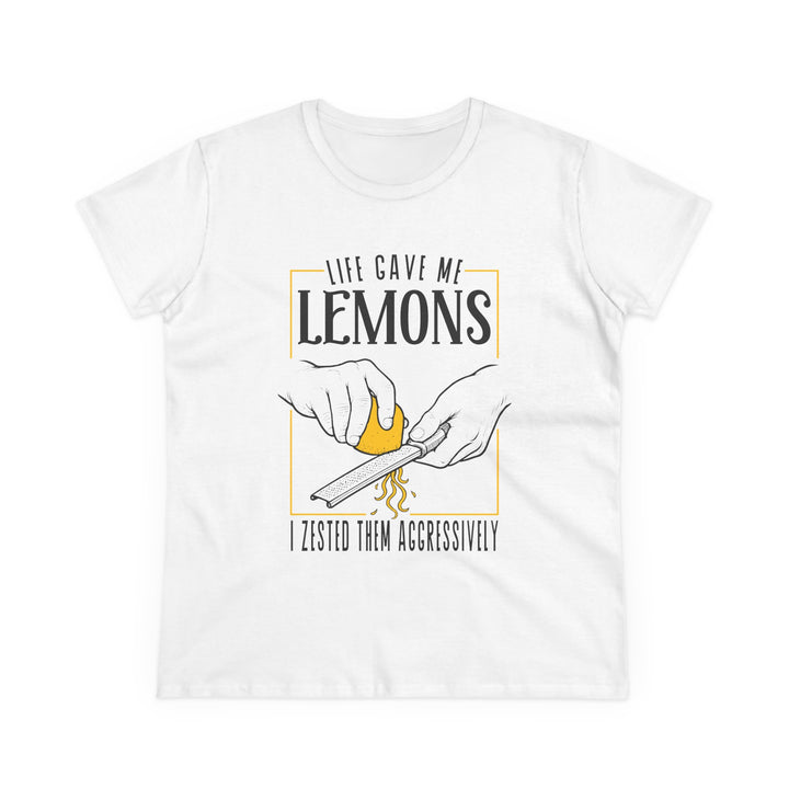 Life Gave Me Lemons Women's Cotton T-Shirt
