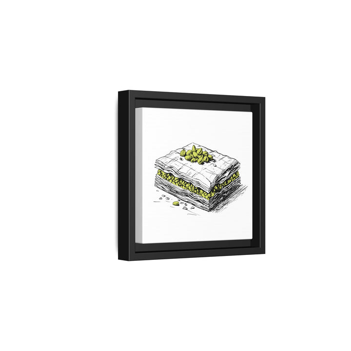 Baklava Canvas with Floating Frame