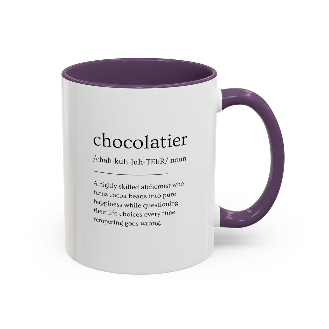 Chocolatier Definition Color Accent Mug