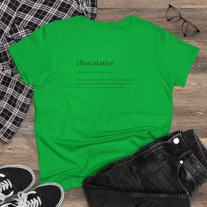 Chocolatier Definition Women's Cotton T-Shirt