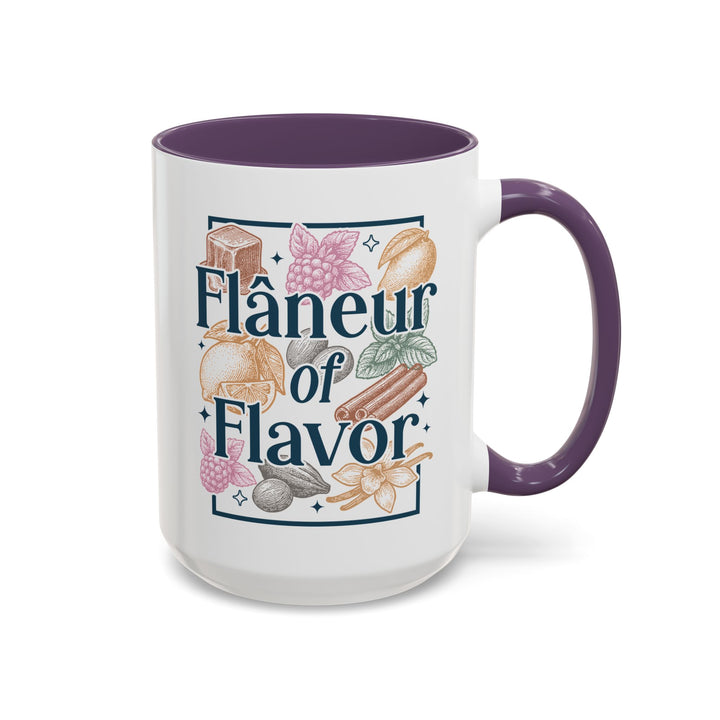 Flâneur of Flavor Color Accent Mug