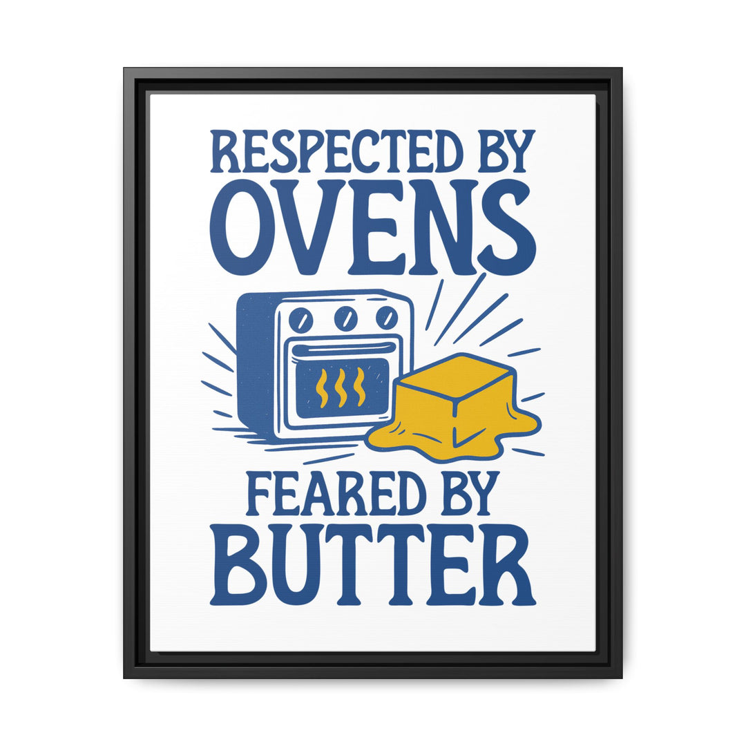 Feared by Butter Framed Canvas