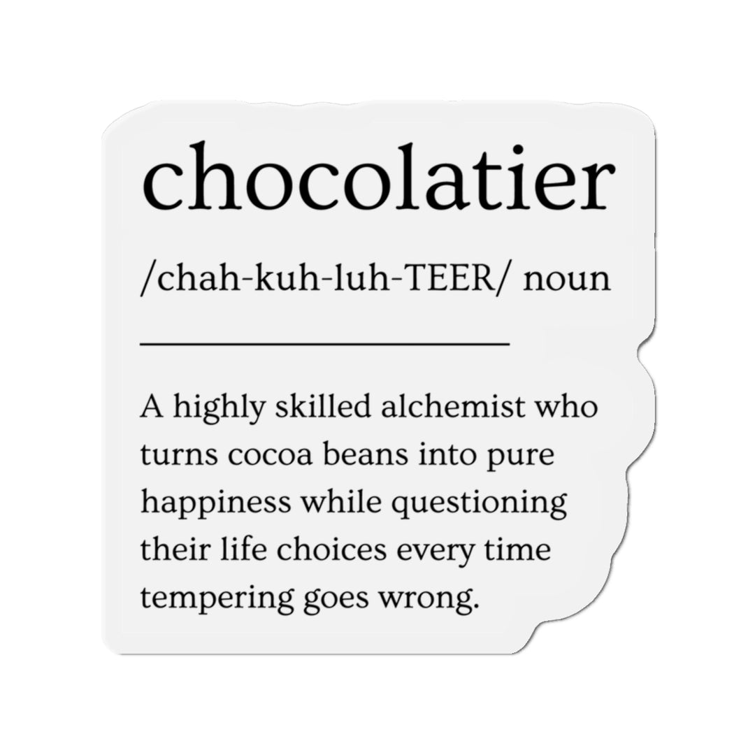 Chocolatier Definition Vinyl Magnets