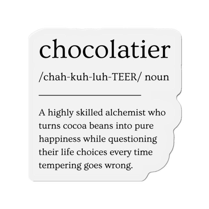 Chocolatier Definition Vinyl Magnets