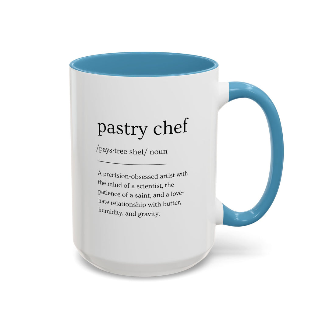 Pastry Chef Definition Color Accent Mug