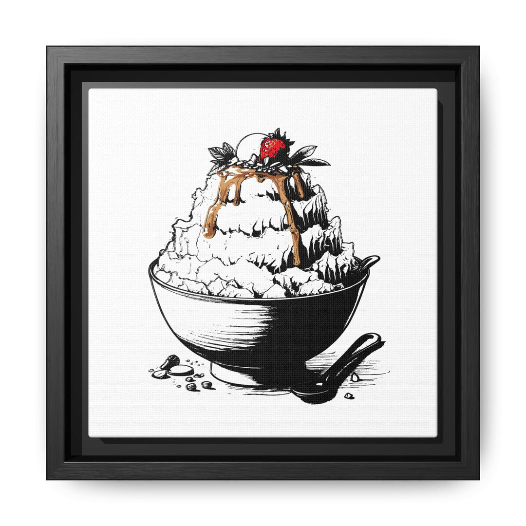 Bingsu Canvas with Floating Frame