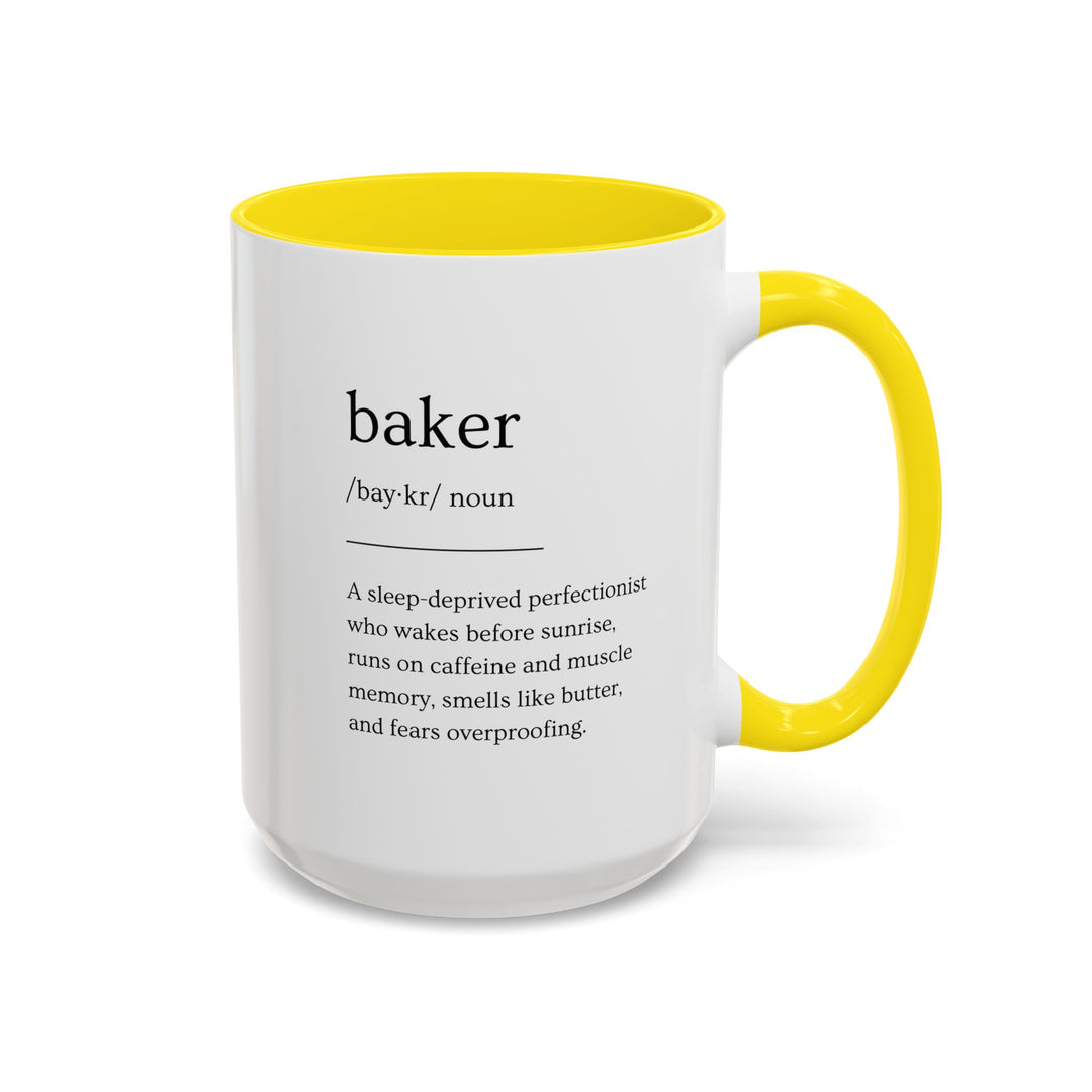 Baker Definition Color Accent Mug