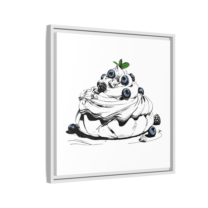 Pavlova Canvas with Floating Frame