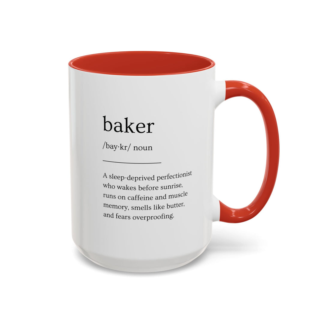 Baker Definition Color Accent Mug