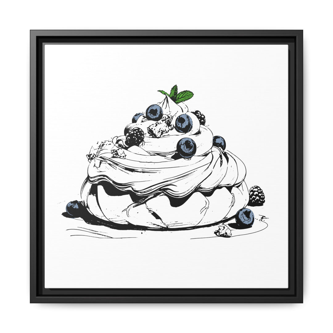 Pavlova Canvas with Floating Frame