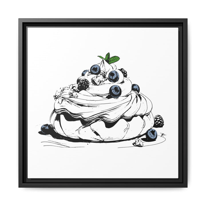Pavlova Canvas with Floating Frame