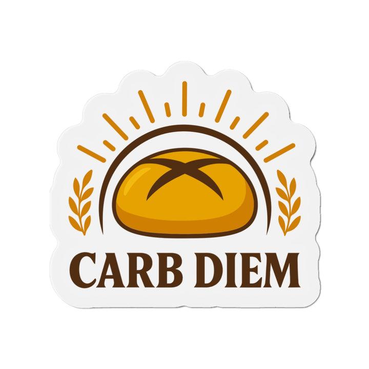 Carb Diem Vinyl Magnet