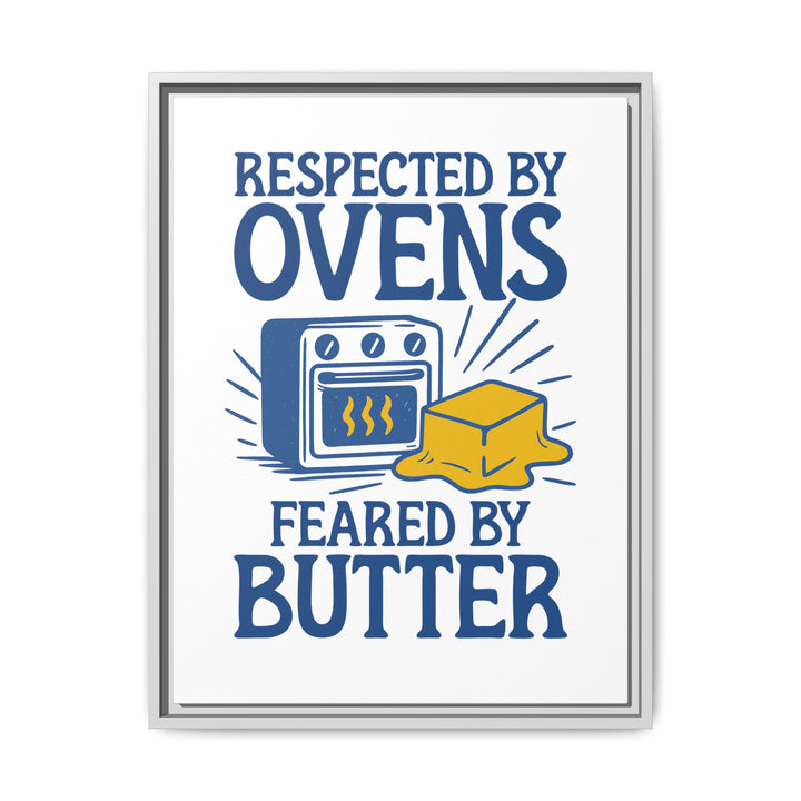 Feared by Butter Framed Canvas