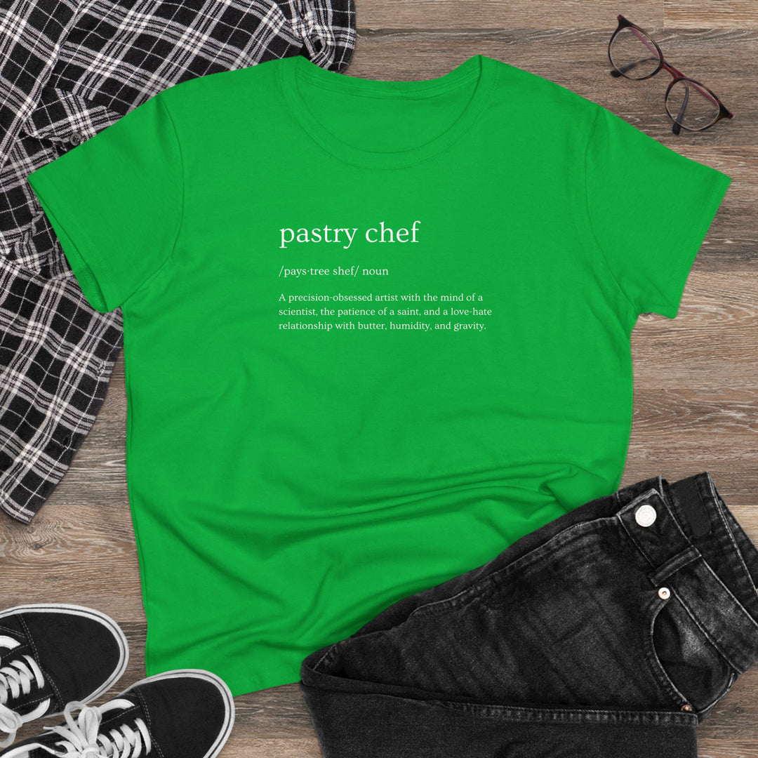 Pastry Chef Definition Women's Cotton T-Shirt
