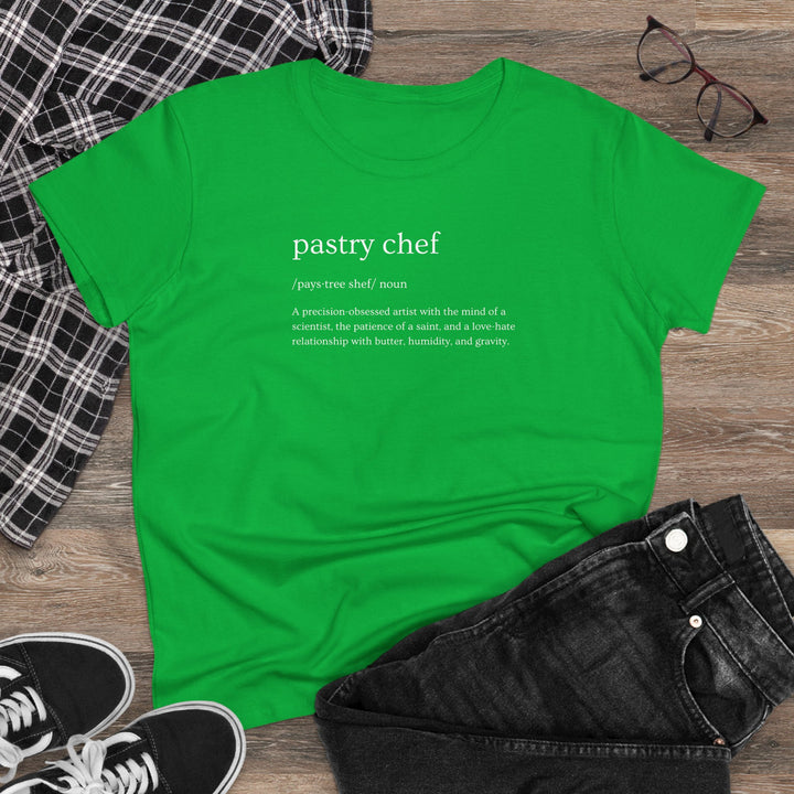 Pastry Chef Definition Women's Cotton T-Shirt