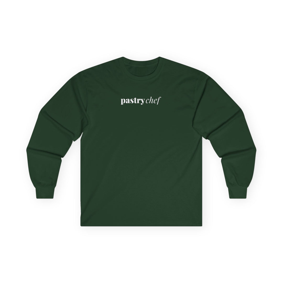 Pastry Chef Minimalist Long Sleeve T-Shirt