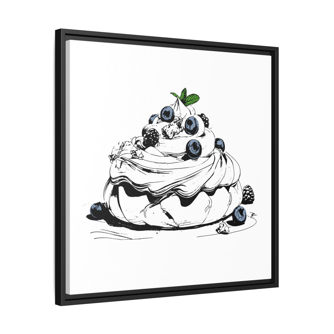 Pavlova Canvas with Floating Frame