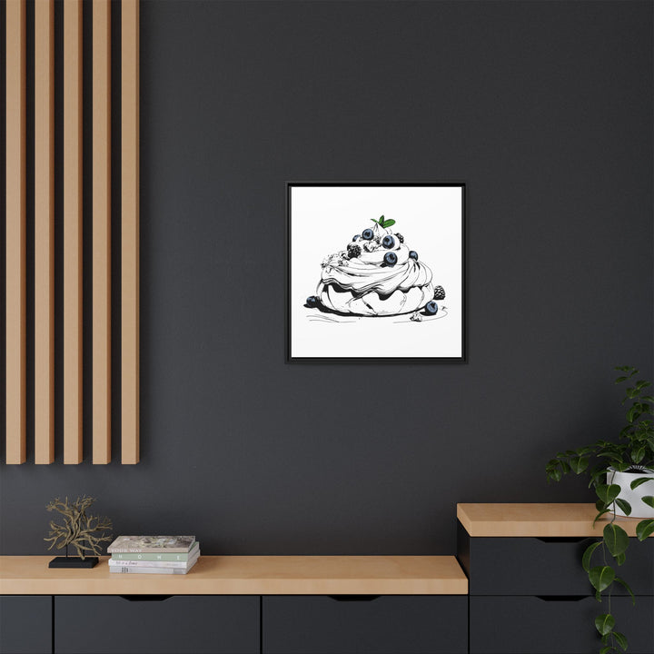 Pavlova Canvas with Floating Frame