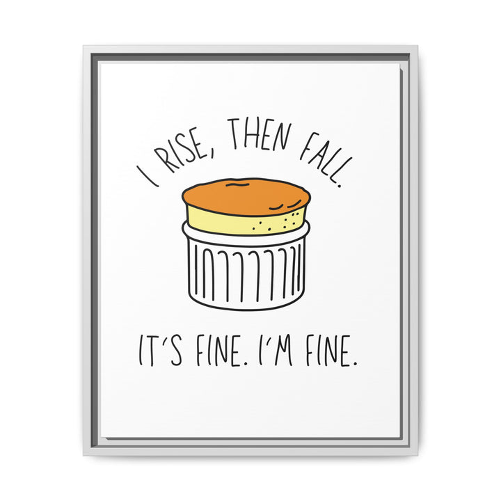 Souffle State of Mind Framed Canvas