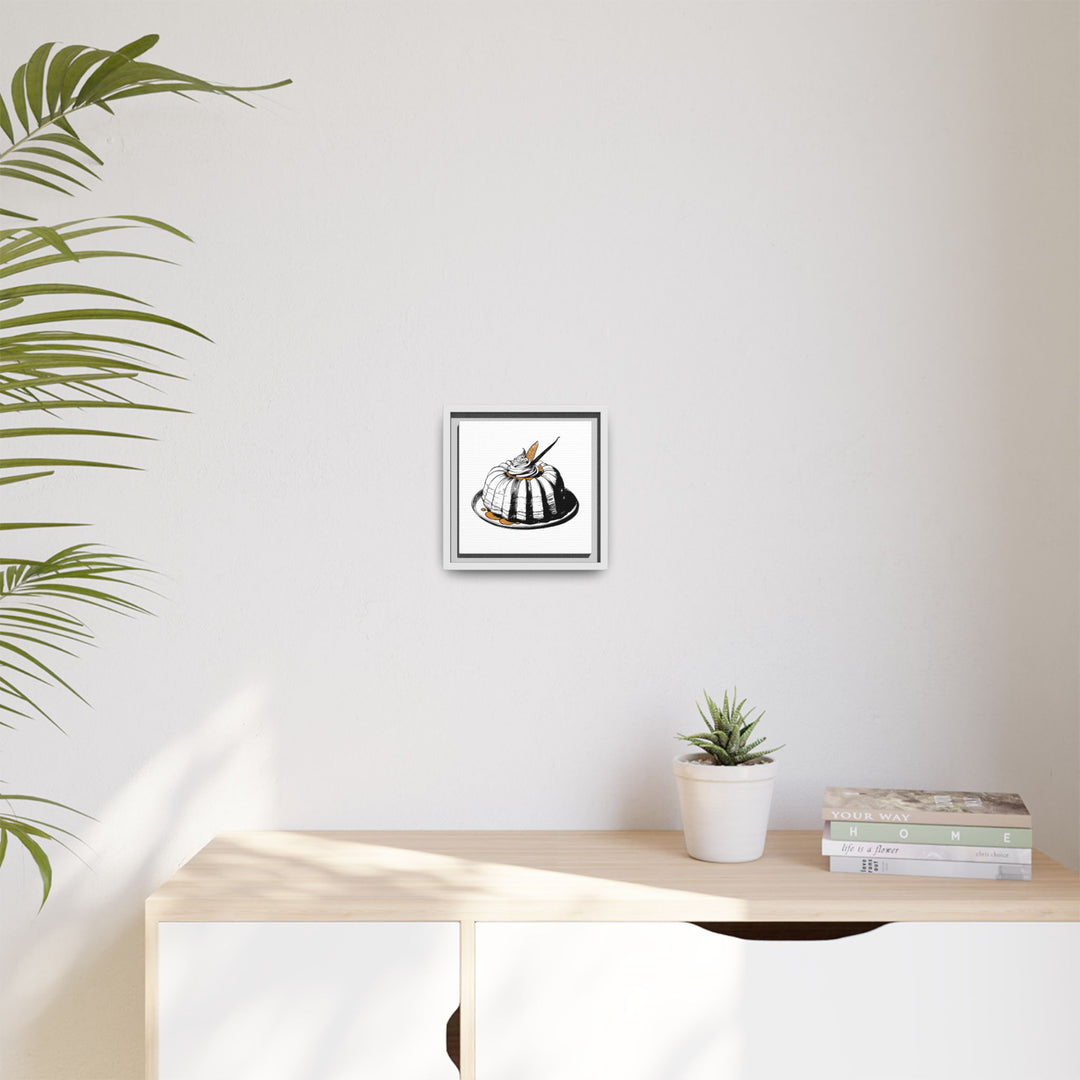 Baba Au Rhum Canvas with Floating Frame