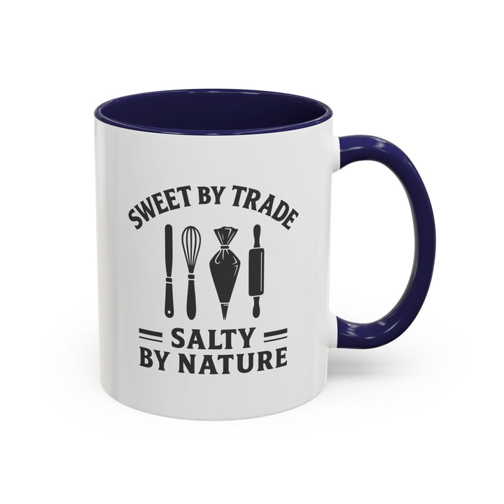 Sweet by Trade Salty by Nature Color Accent Mug