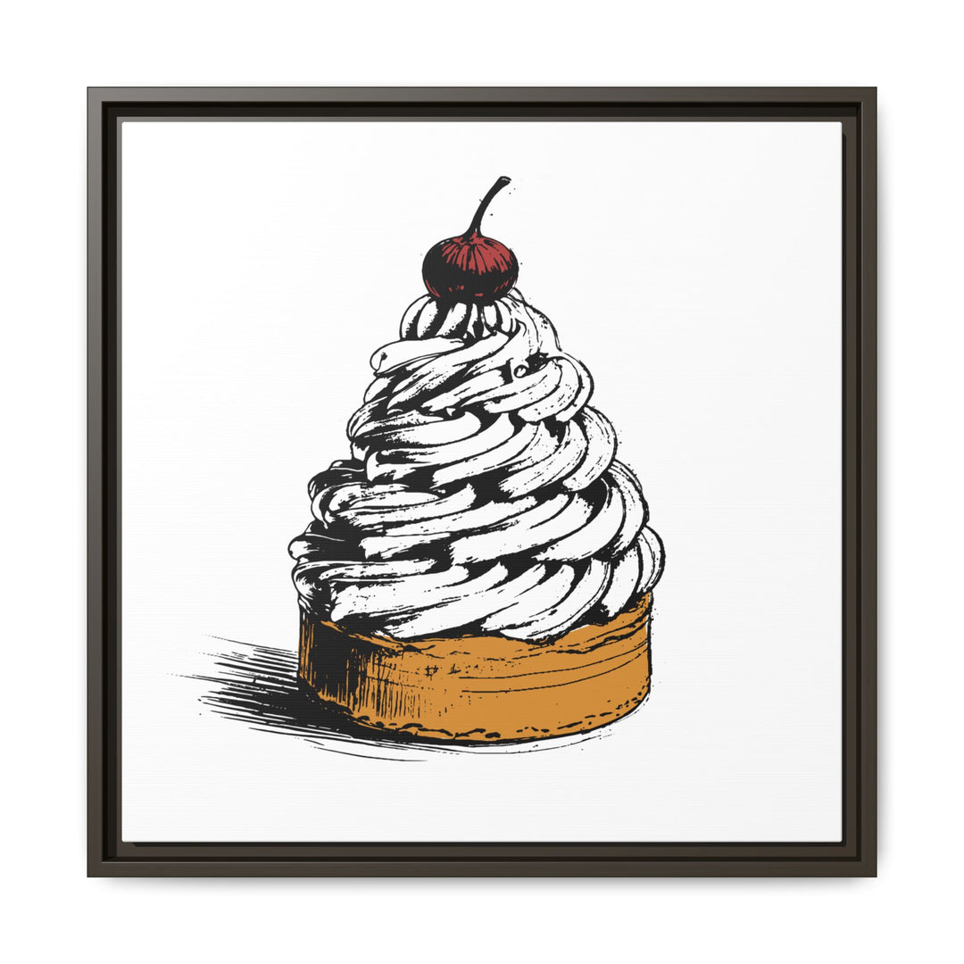 Mont Blanc Framed Canvas