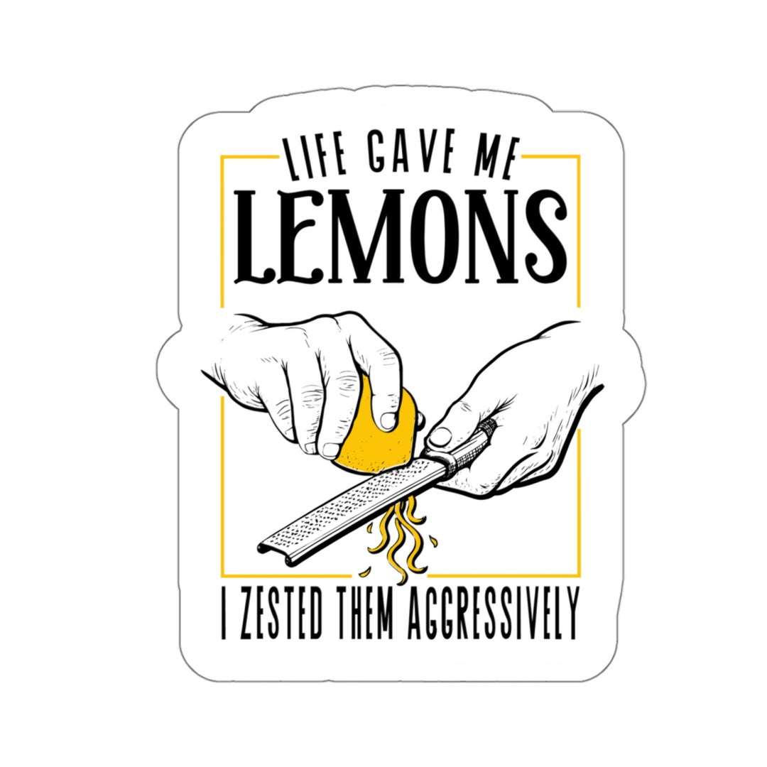 Life Gave Me Lemons Vinyl Sticker