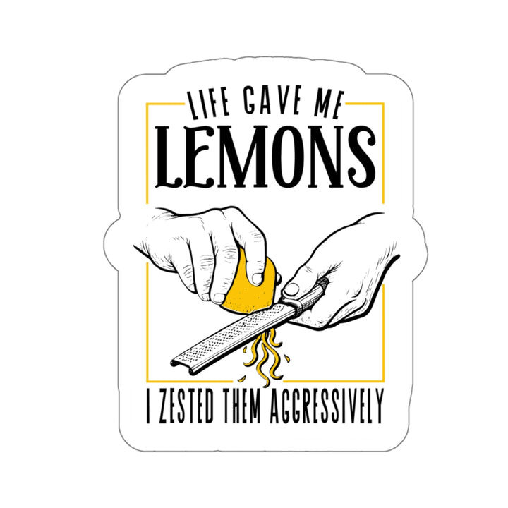 Life Gave Me Lemons Vinyl Sticker