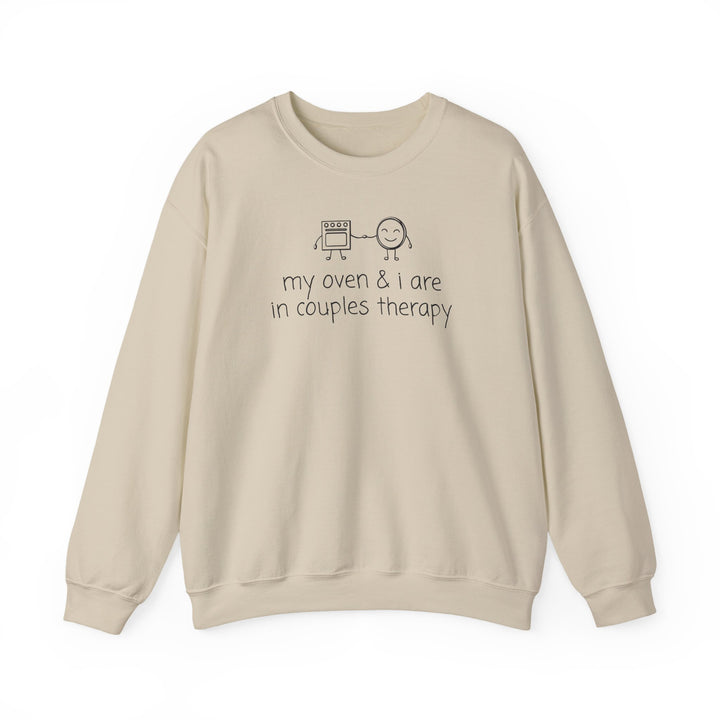 Couples Therapy With Oven Crewneck Sweatshirt