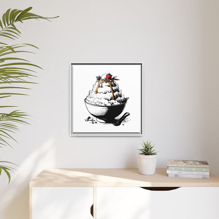 Bingsu Canvas with Floating Frame