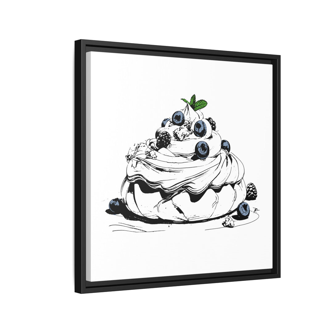 Pavlova Canvas with Floating Frame
