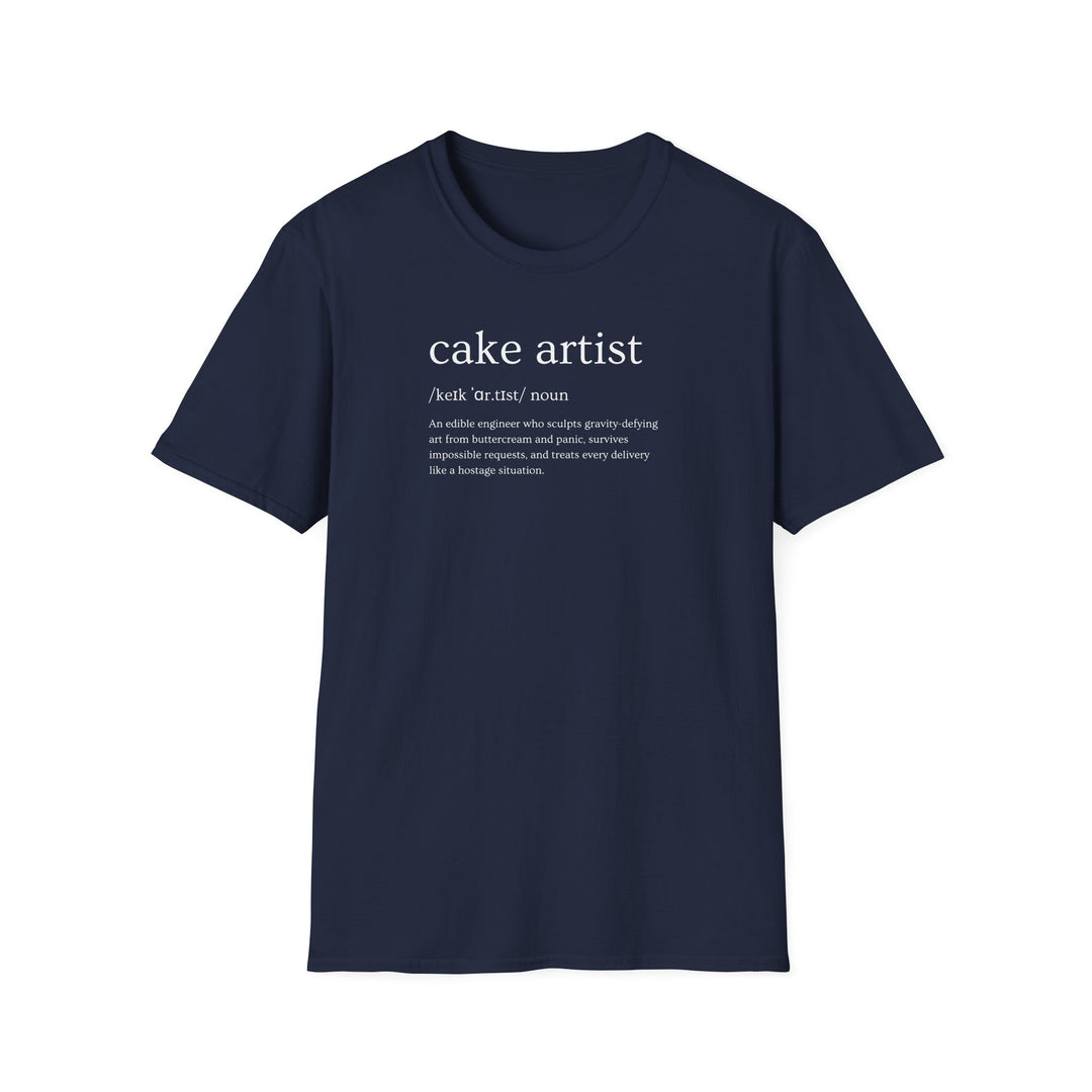 Cake Artist Definition Softstyle T-Shirt