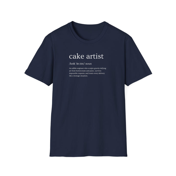 Cake Artist Definition Softstyle T-Shirt