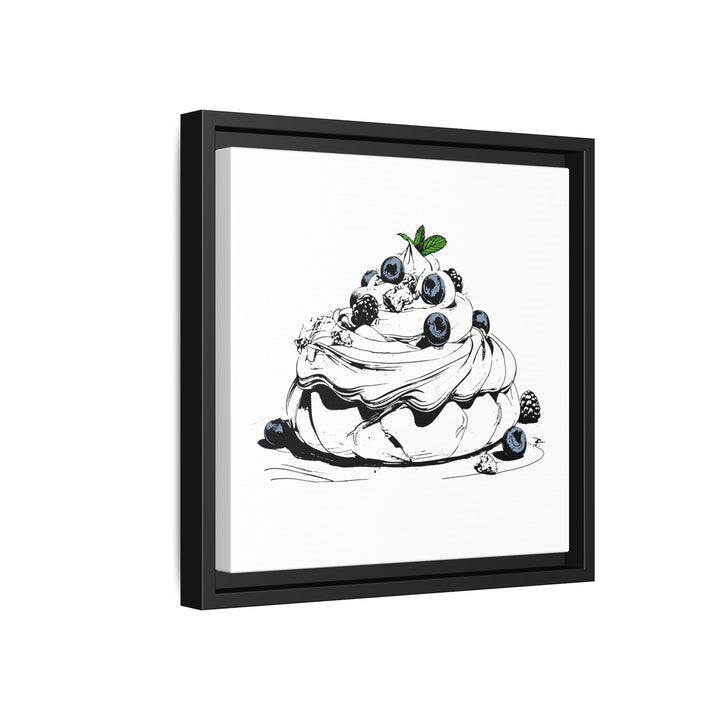 Pavlova Canvas with Floating Frame
