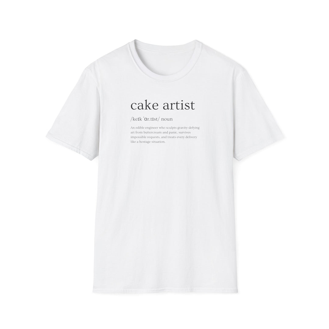 Cake Artist Definition Softstyle T-Shirt