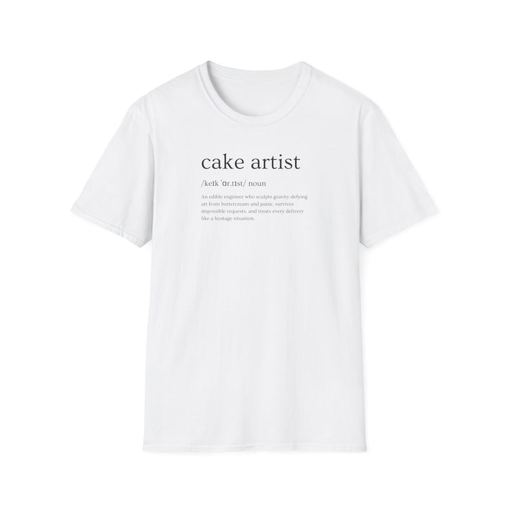 Cake Artist Definition Softstyle T-Shirt