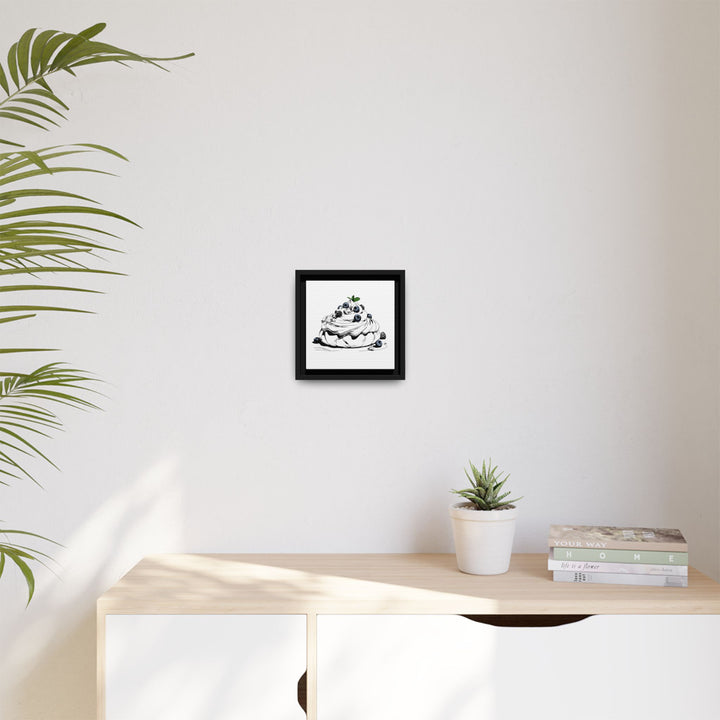 Pavlova Canvas with Floating Frame